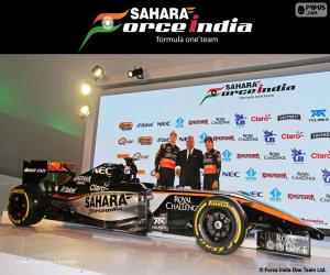 пазл Sahara Force India F1 team 2015